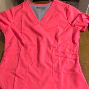 Pink Grey’s anatomy scrub top